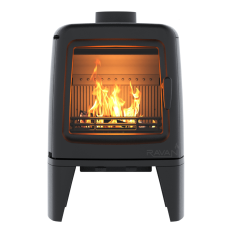 Чугунная печь-камин Ravan Arne 8 кВт