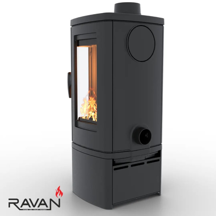 Чавунна піч-камін Ravan Elara 10 кВт