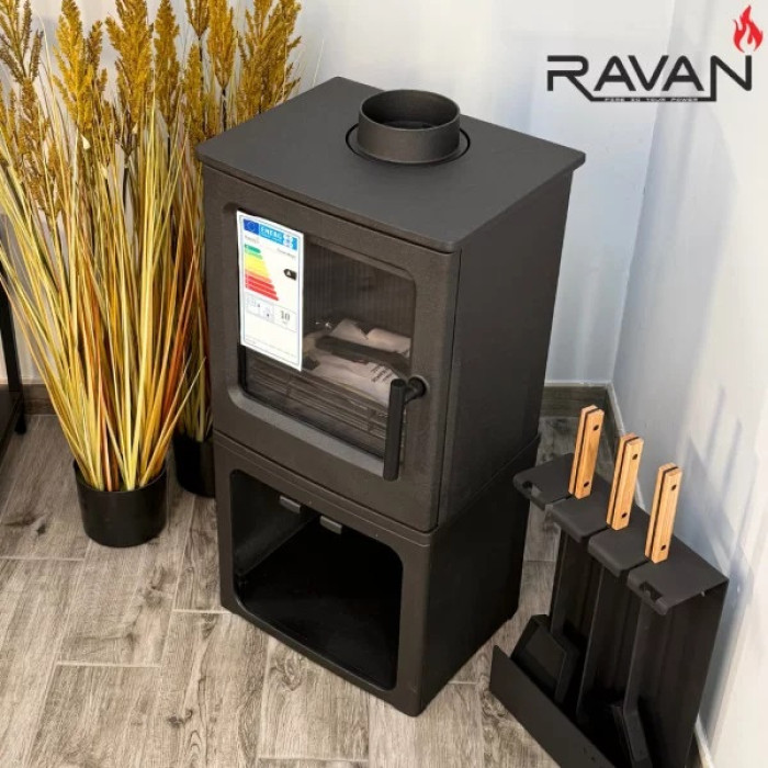 Чавунна піч-камін Ravan Magic 10 кВт