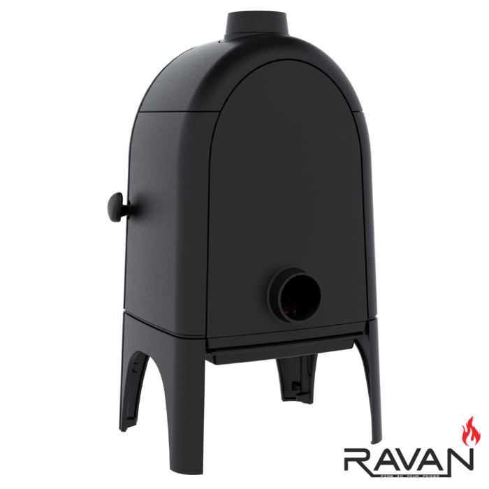 Чавунна піч-камін Ravan Onoma 9 кВт