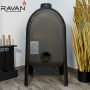 Чавунна піч-камін Ravan Onoma 9 кВт