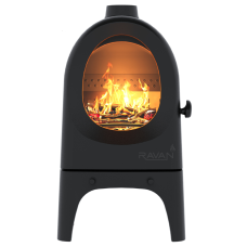 Чугунная печь-камин Ravan Onoma 9 кВт