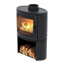 Чугунная печь-камин Ravan Deluxe 14 кВт
