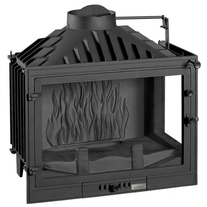 Каминная топка Uniflam 700 Eco с шибером правое стекло